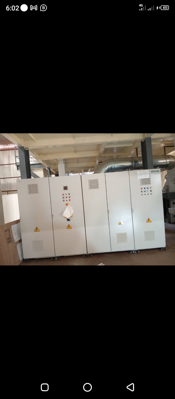ELECTRICAL INSTALLATION OF BUHLER MACHINE 5 T/h SESAME CLEANING PLANT