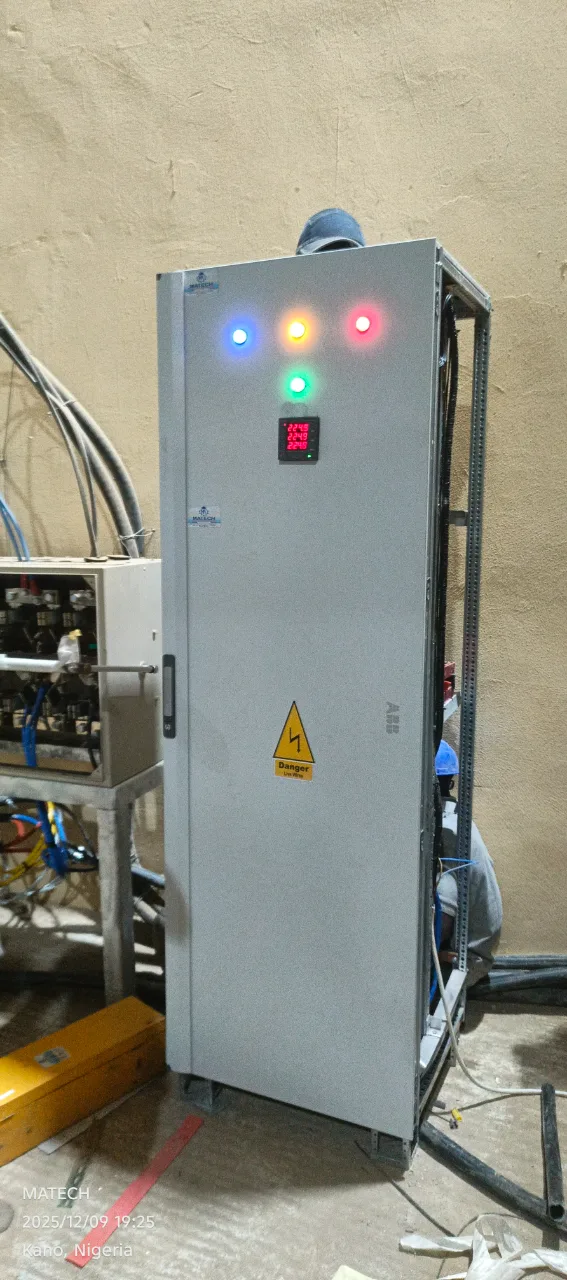 FABRICATION AND INSTALLATION OF 1200A PANEL WITH ABB CIRCUIT BREAKER
