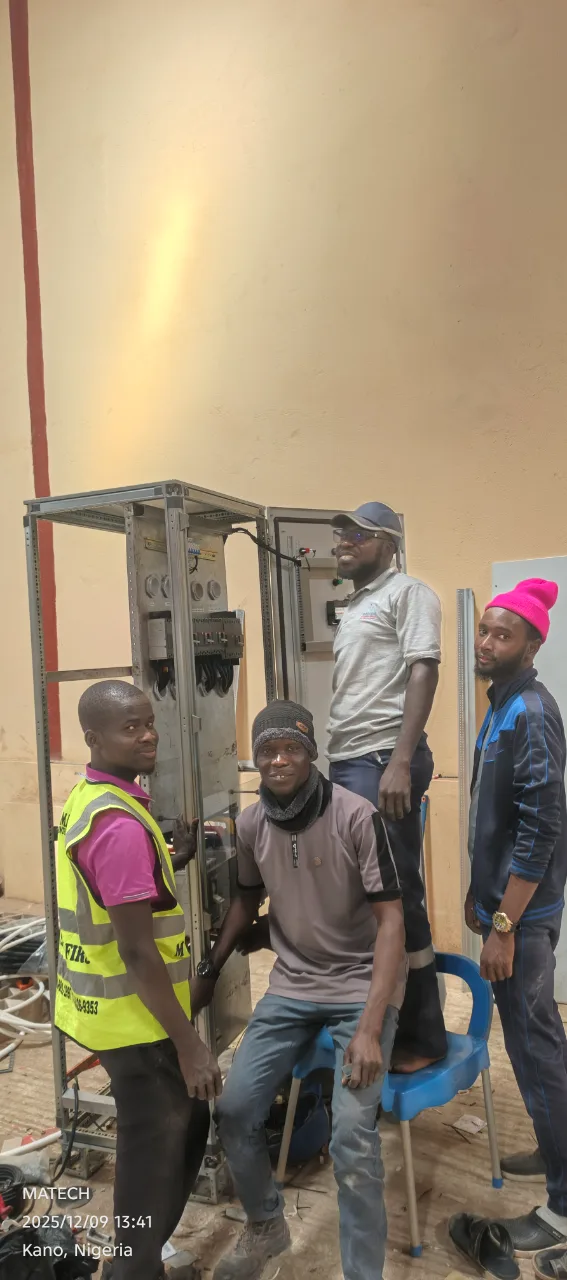 Team at site