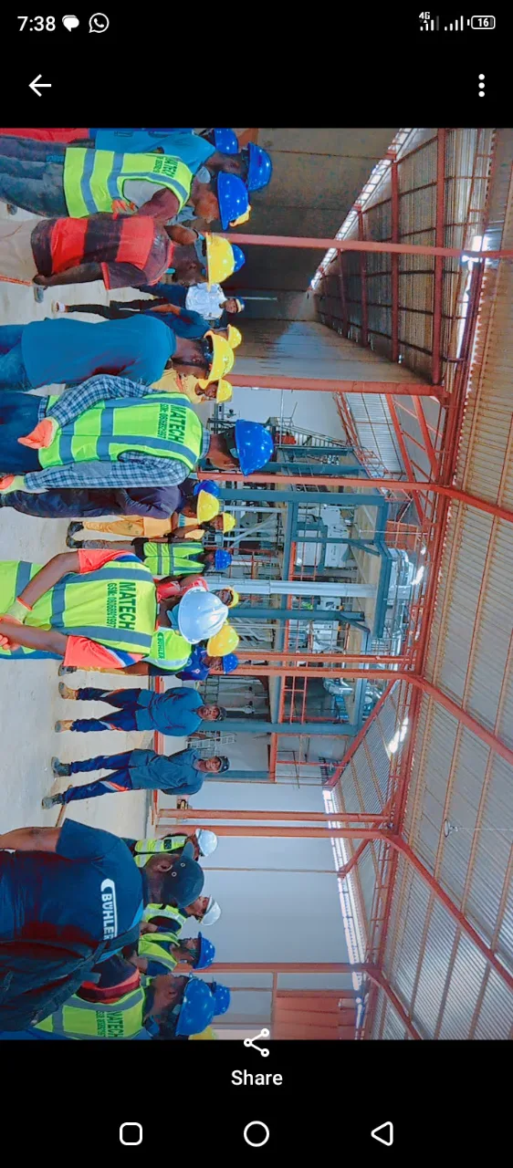 Site safety meeting